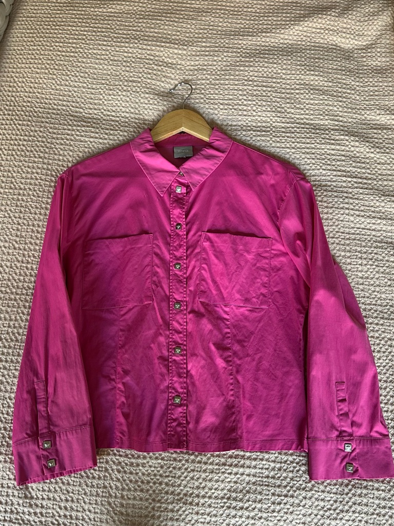Versace Pink Button Down
